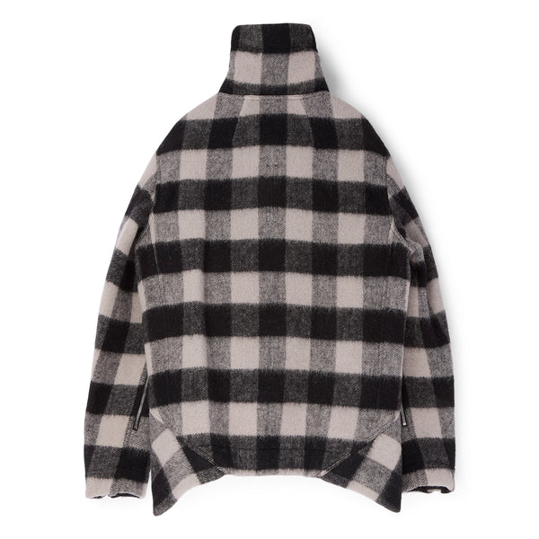 S.b. Concept Rick Owens Exploder Jacket Black Plaid
