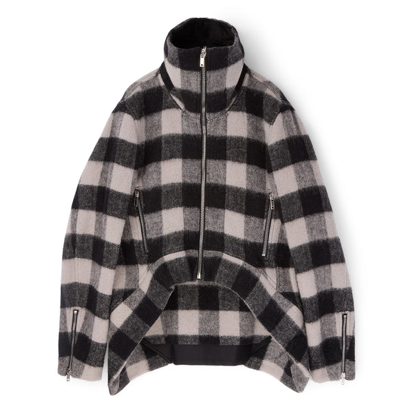 s.b. concept Rick Owens Exploder Jacket Black plaid