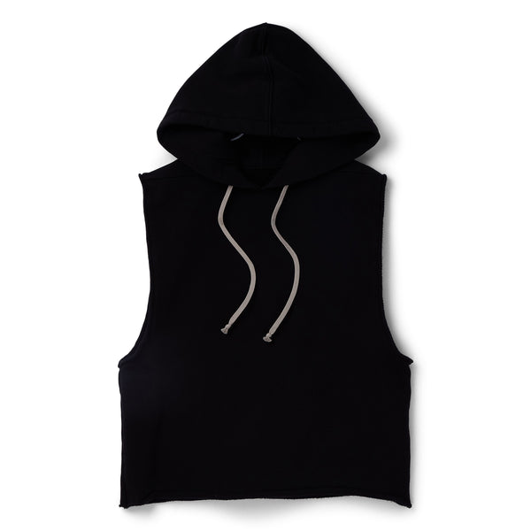 s.b. concept Rick Owens Hooded Tunic Black