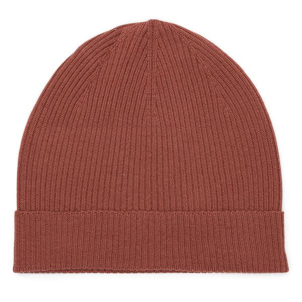 s.b. concept Rick Owens Ribbed Beanie Rosewood