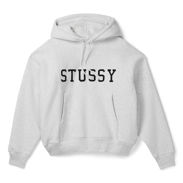 s.b. concept Stussy Applique Hoodie Ash Heather