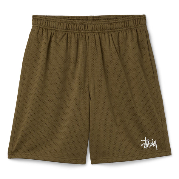 s.b. concept Stussy Basic Mesh Short Olive