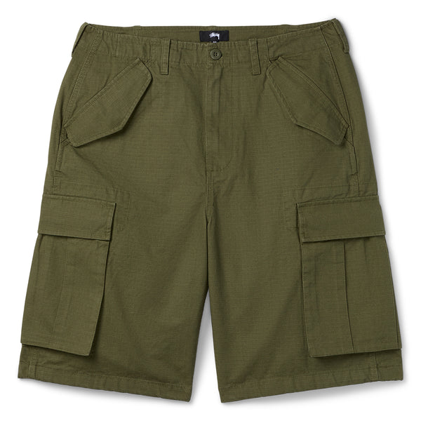 s.b. concept Stussy Cargo Short Ripstop Olive Green