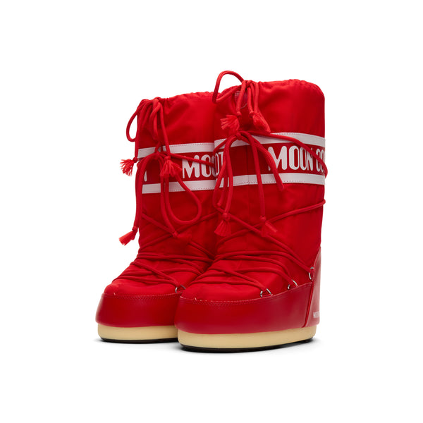 S.b. Concept Tecnica Moon Boot Icon Nylon Boots Red