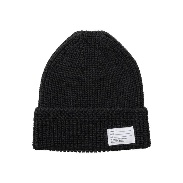 s.b. concept Visvim Wool Knit Beanie Black