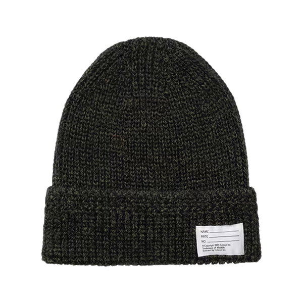 s.b. concept Visvim Wool Knit Beanie Olive