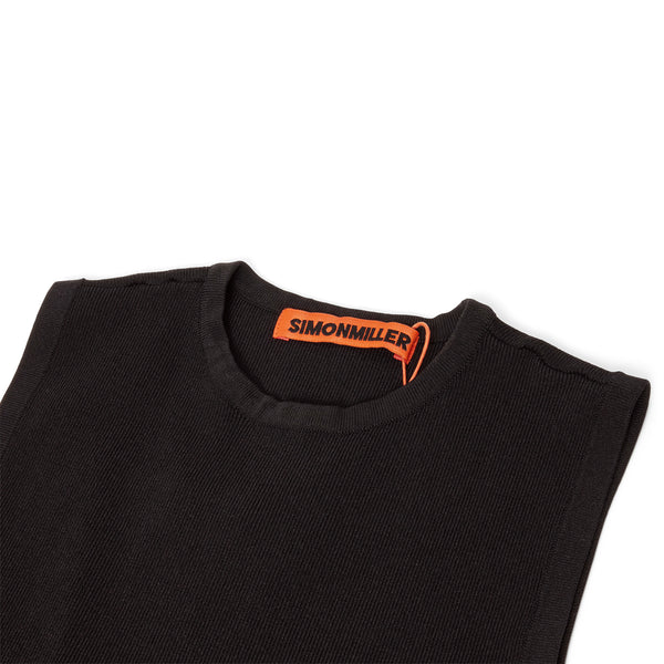 S.b. Concept Simon Miller Boa Knit Raffia Dress Black