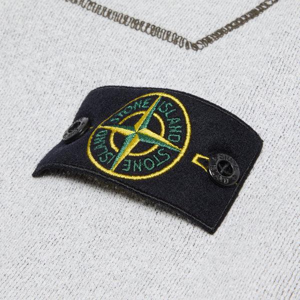 S.b. Concept Stone Island Double Face Knit Shorts Ivory