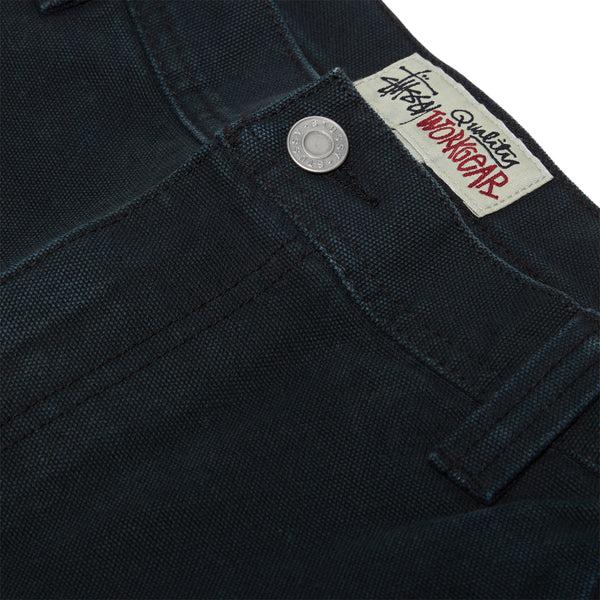 S.b. Concept Stussy Work Short Washed Canvas Shorts Black