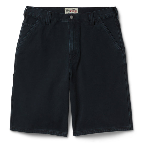 s.b. concept Stussy Work Short Washed Canvas Shorts Black