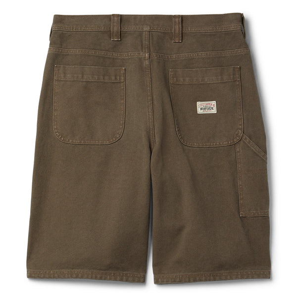 S.b. Concept Stussy Work Short Washed Canvas Shorts Brown