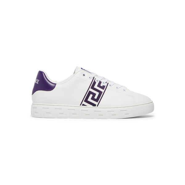 s.b. concept Versace Embroidered Greca Sneakers White · Purple
