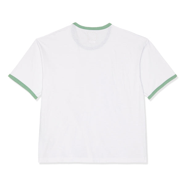 S.b. Concept Visvim Amplus Ringer Short Sleeve Tee White · Light Green