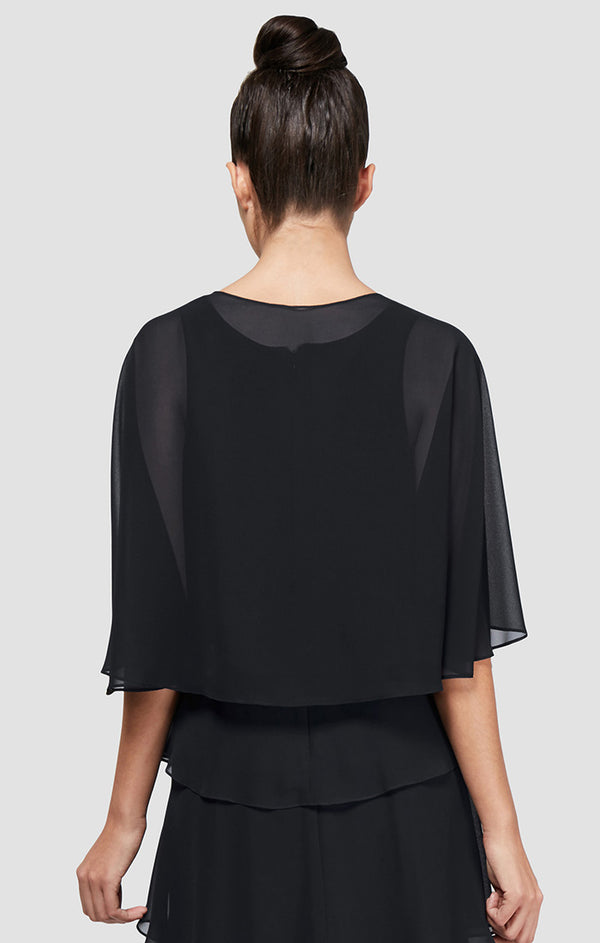 S.L. Fashions Multi-Wear Chiffon Shawl