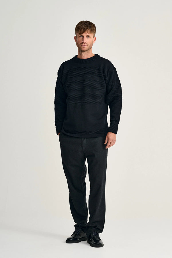 S.n.s. Herning FISHERMAN Crew Neck | Rund Hals Navy Blue