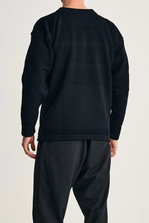 S.n.s. Herning FISHERMAN Crew Neck | Rund Hals Navy Blue