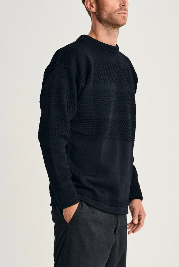 S.n.s. Herning FISHERMAN Crew Neck | Rund Hals Navy Blue