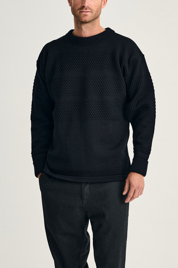 s.n.s. herning FISHERMAN crew neck | rund hals navy blue