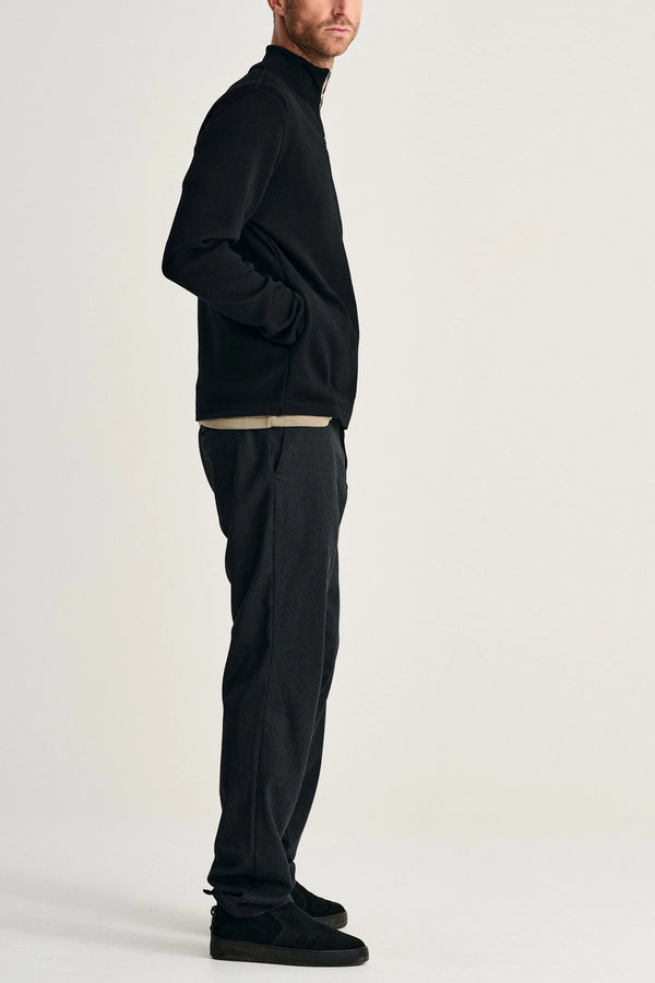 S.n.s. Herning NAVAL Full Zip | Lang Lynlås Black Void (f)