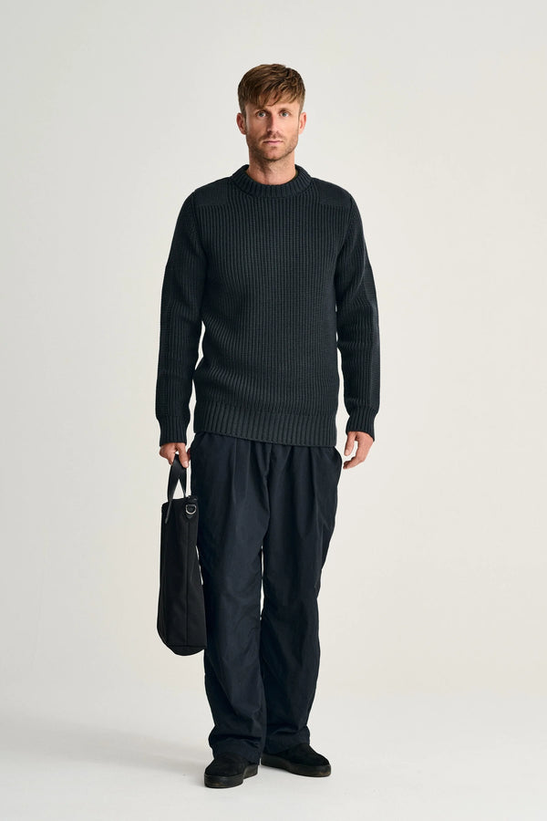 S.n.s. Herning ROBUST Crew Neck | Rund Hals Molten Grey (f)