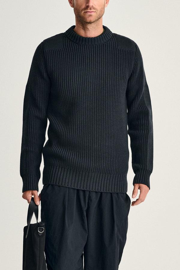 s.n.s. herning ROBUST crew neck | rund hals molten grey (f)