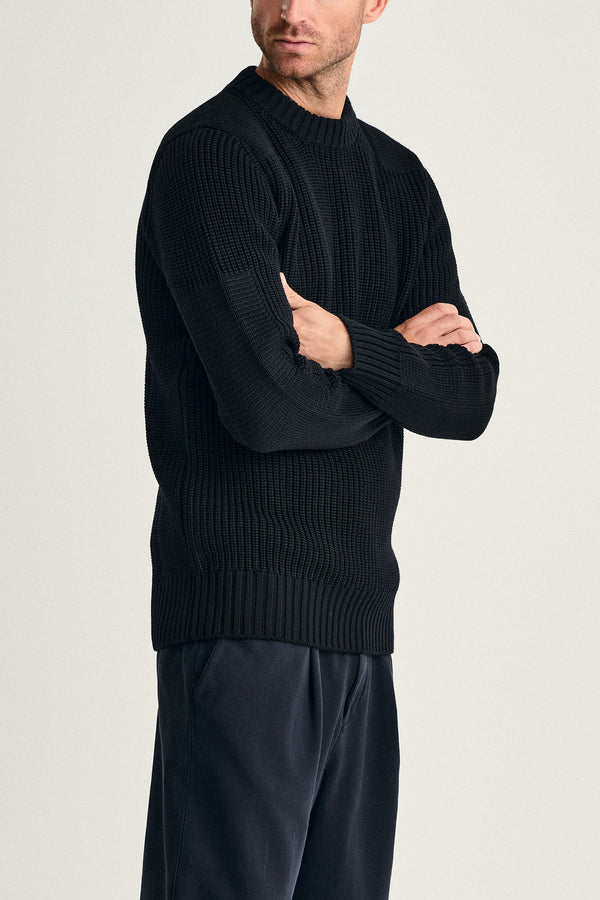 s.n.s. herning ROBUST crew neck | rund hals navy blue (f)