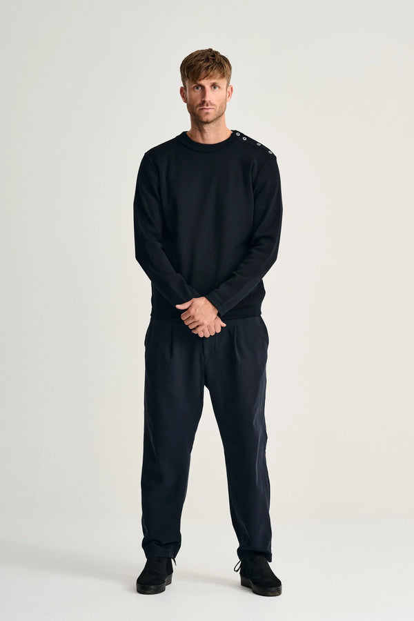 S.n.s. Herning NAVAL Crew Neck | Rund Hals Navy Blue