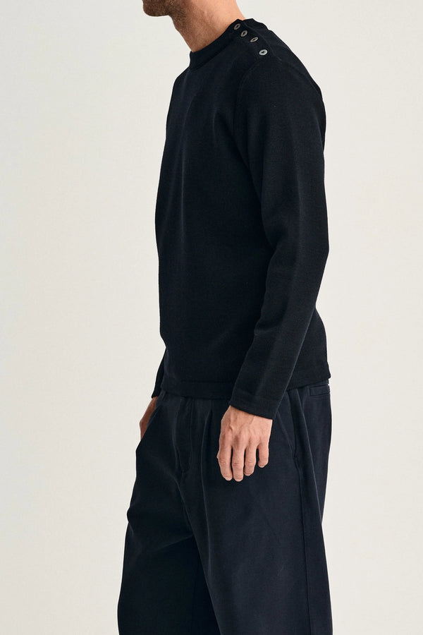 S.n.s. Herning NAVAL Crew Neck | Rund Hals Navy Blue
