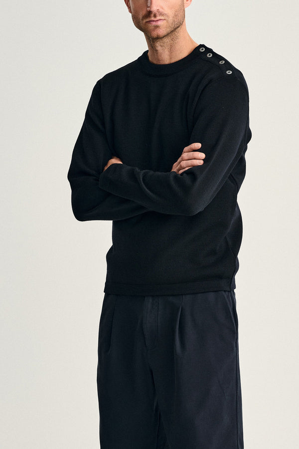 s.n.s. herning NAVAL crew neck | rund hals navy blue