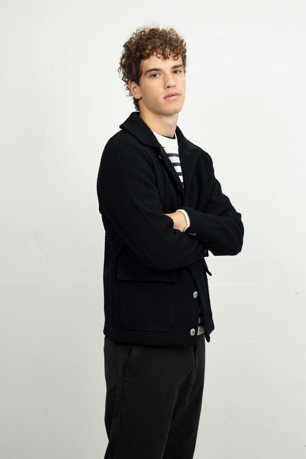 S.n.s. Herning RADIAL Jacket | Jakke Navy Blue II