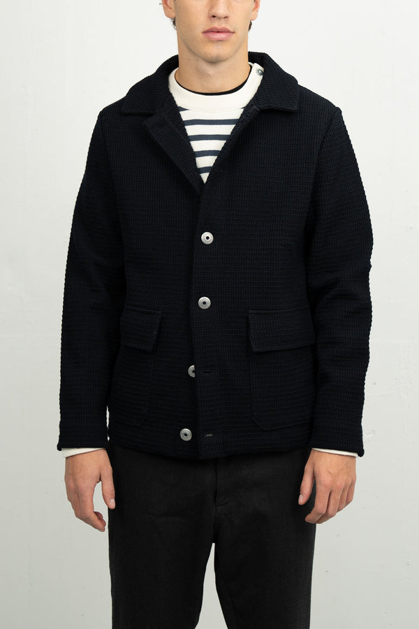 s.n.s. herning RADIAL jacket | jakke navy blue II