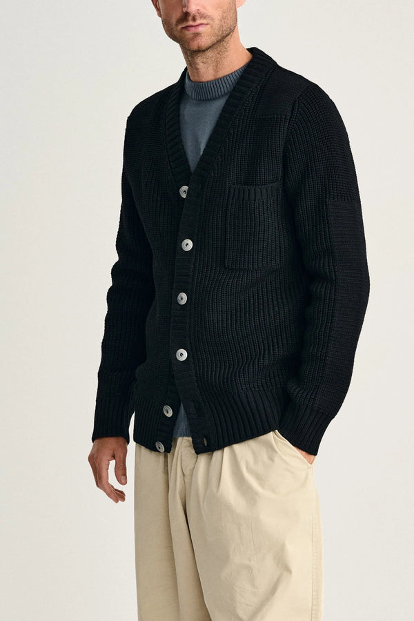 S.n.s. Herning ROBUST Cardigan Black Void (f)