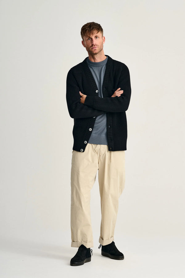 S.n.s. Herning ROBUST Cardigan Black Void (f)