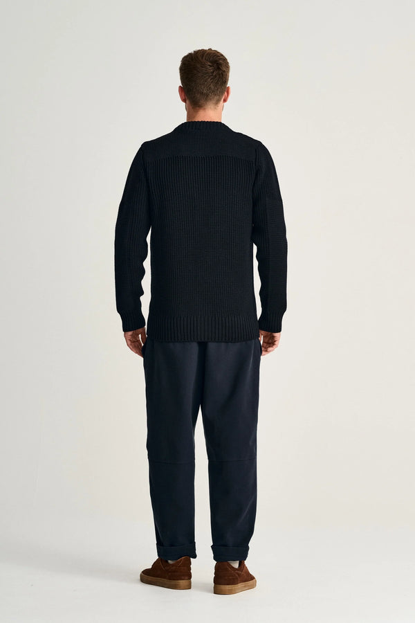 S.n.s. Herning ROBUST Cardigan Navy Blue (f)