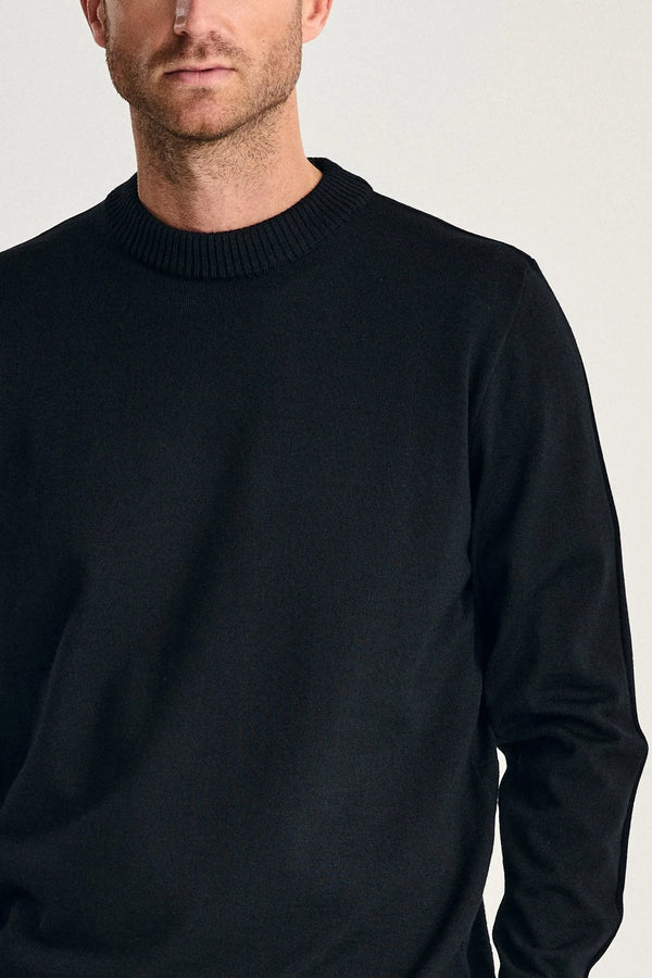 S.n.s. Herning SOLO Crew Neck | Rund Hals Navy Blue (f)