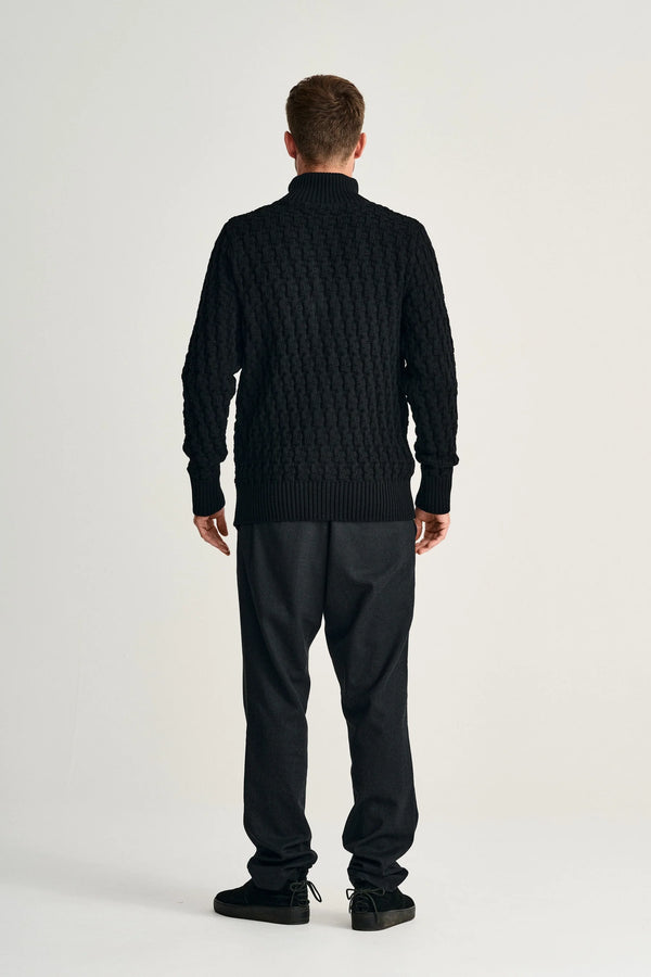 S.n.s. Herning STARK Cardigan Black Void