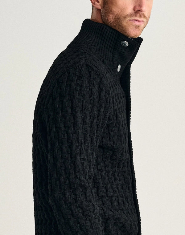 S.n.s. Herning STARK Cardigan Black Void