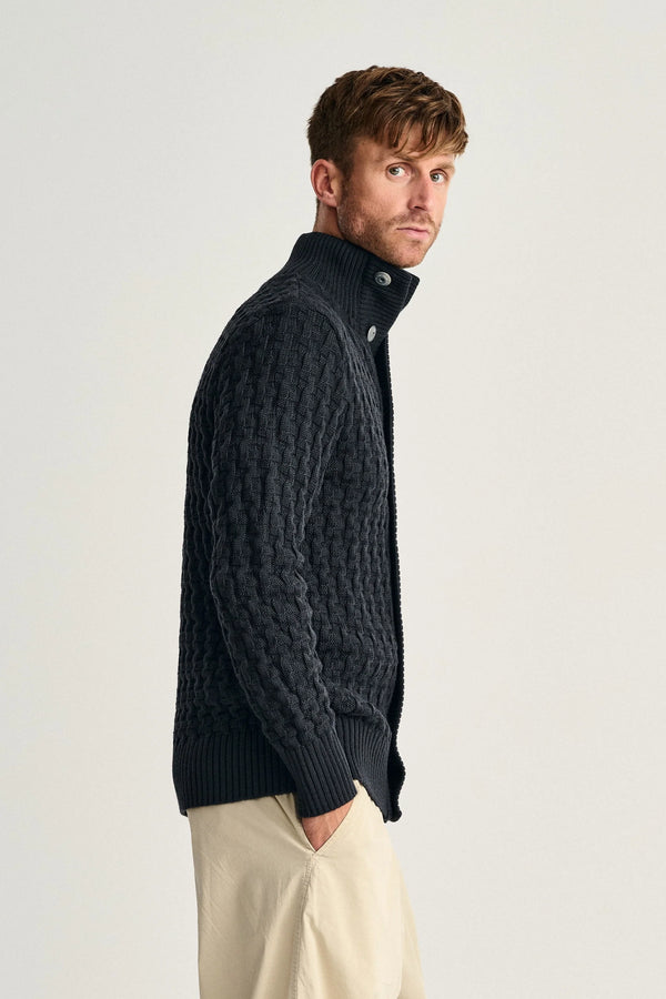 S.n.s. Herning STARK Cardigan Molten Grey