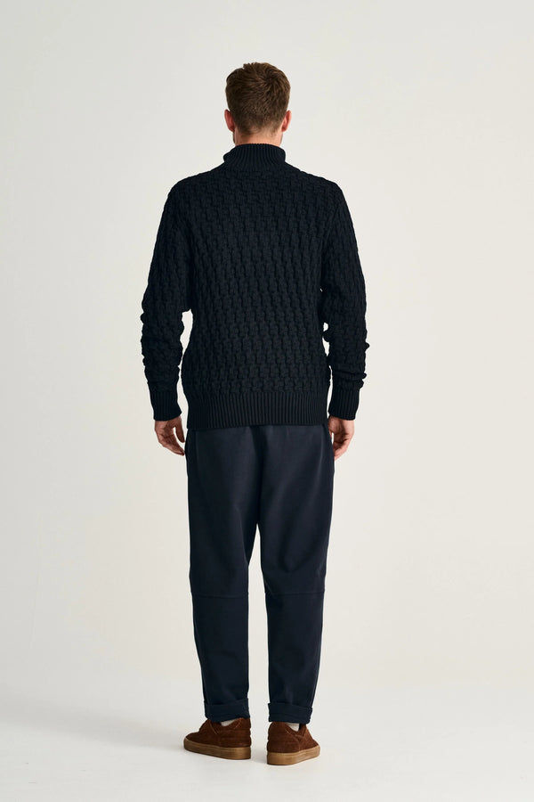 S.n.s. Herning STARK Cardigan Navy Blue