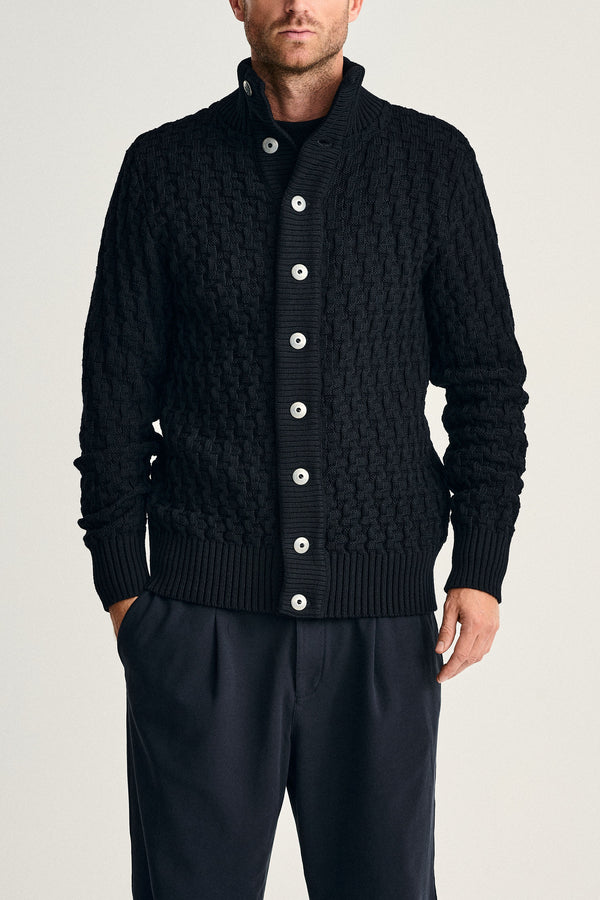 s.n.s. herning STARK cardigan navy blue