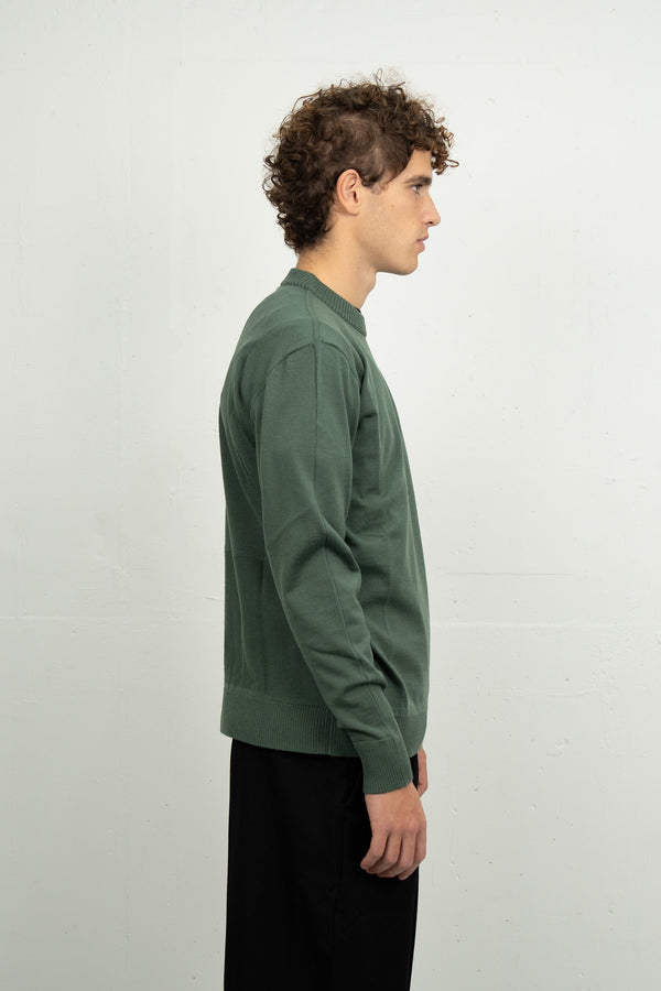 S.n.s. Herning SOLO Crew Neck | Rund Hals Copper Green (f)