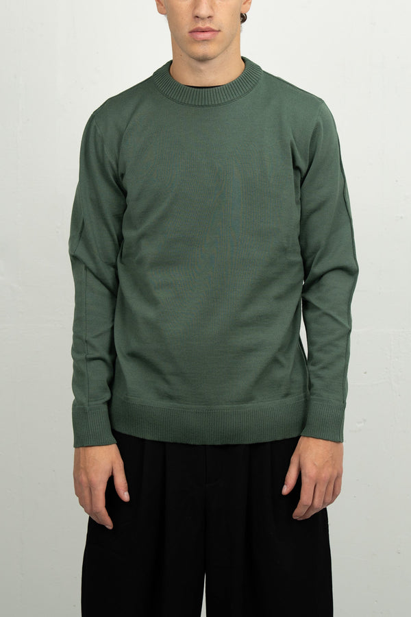 s.n.s. herning SOLO crew neck | rund hals copper green (f)