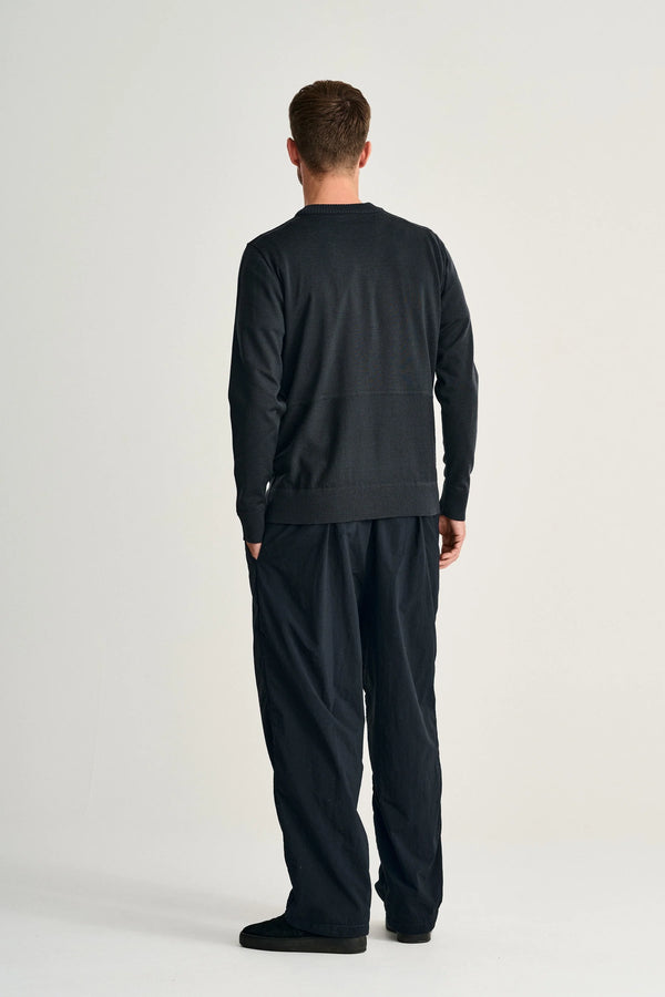 S.n.s. Herning SOLO Crew Neck | Rund Hals Molten Grey (f)