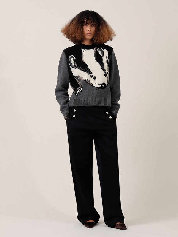 s.s. daley BADGER SWEATER - WOMENS