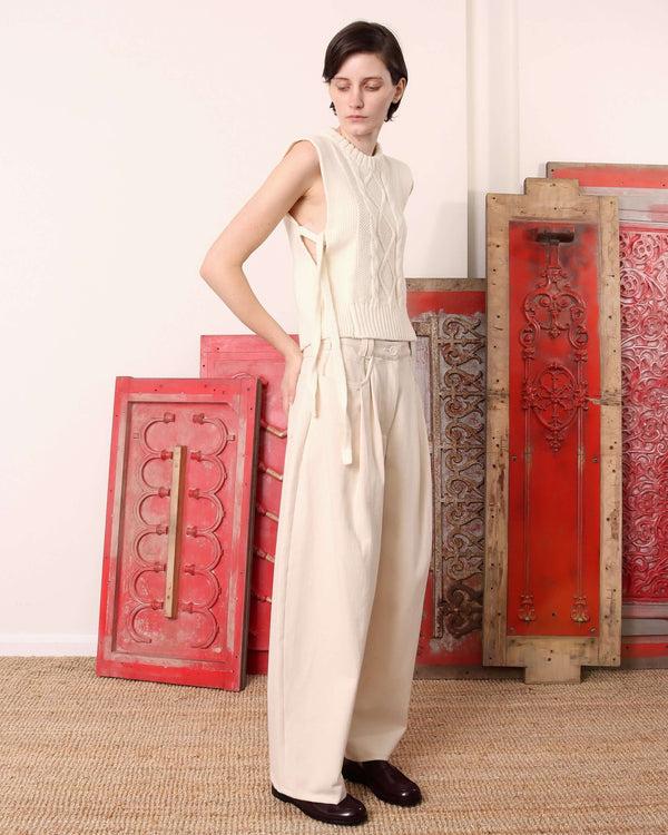 S.s. Daley BLANDINE VEST - ECRU