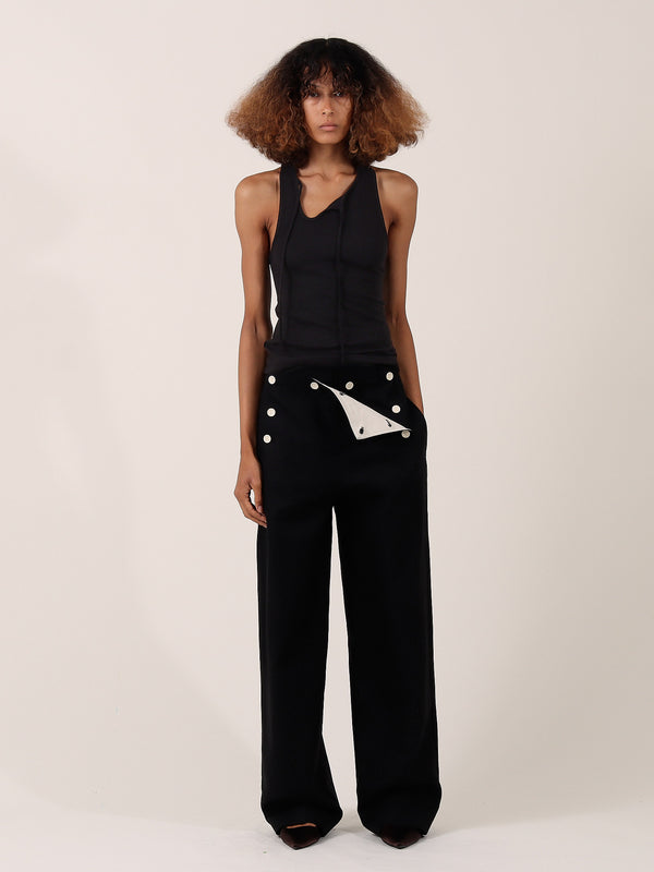 S.s. Daley COCHRANE RACER-BACK VEST — BLACK