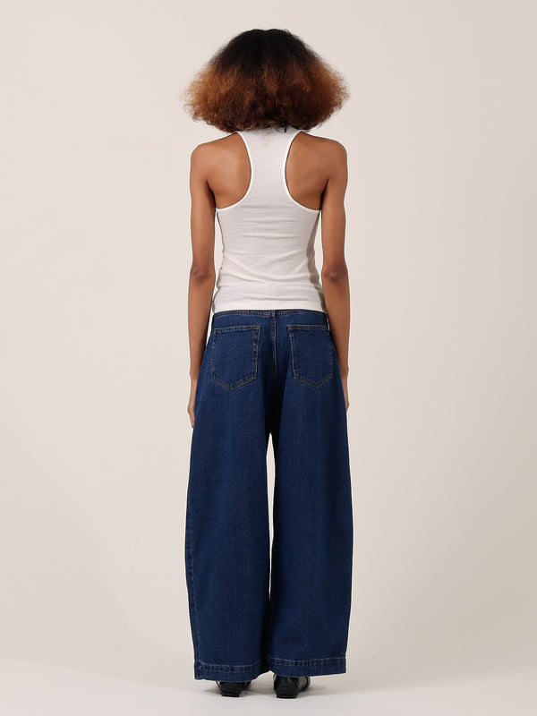 S.s. Daley COCHRANE RACER-BACK VEST — ECRU