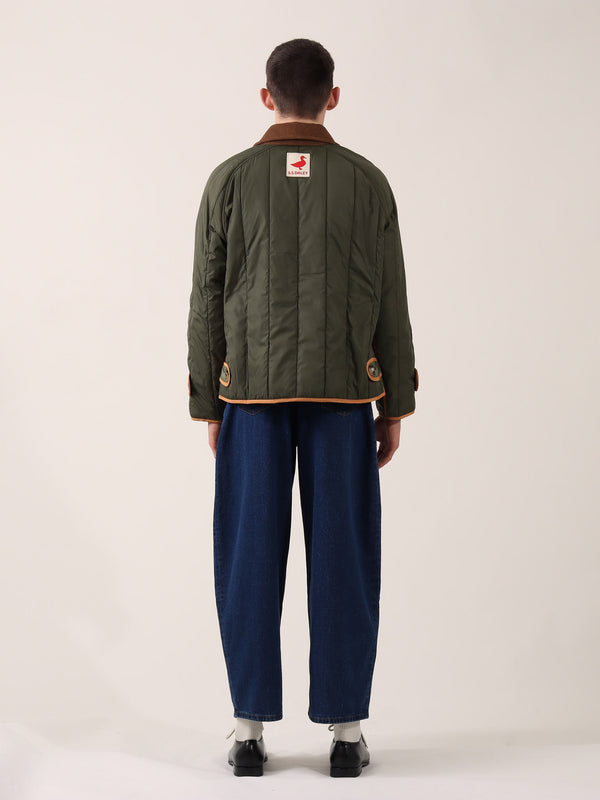 S.s. Daley DURHAM QUILTED JACKET - GREEN