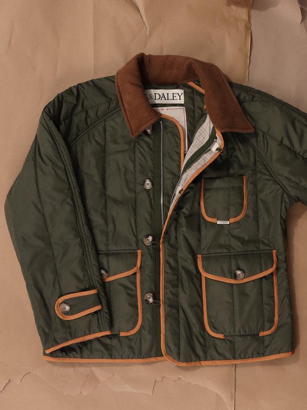 S.s. Daley DURHAM QUILTED JACKET - GREEN