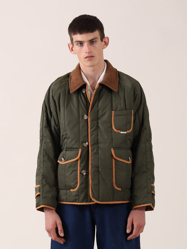 s.s. daley DURHAM QUILTED JACKET - GREEN